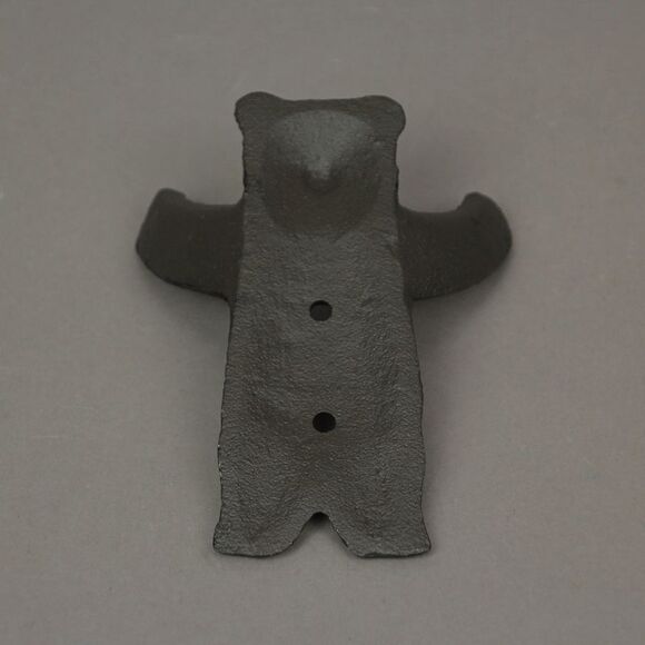 Set of 4 Cast Iron Bear Hug Wall Hook Decorative Coat Rack Towel Holder Decor - Picture 3 of 3